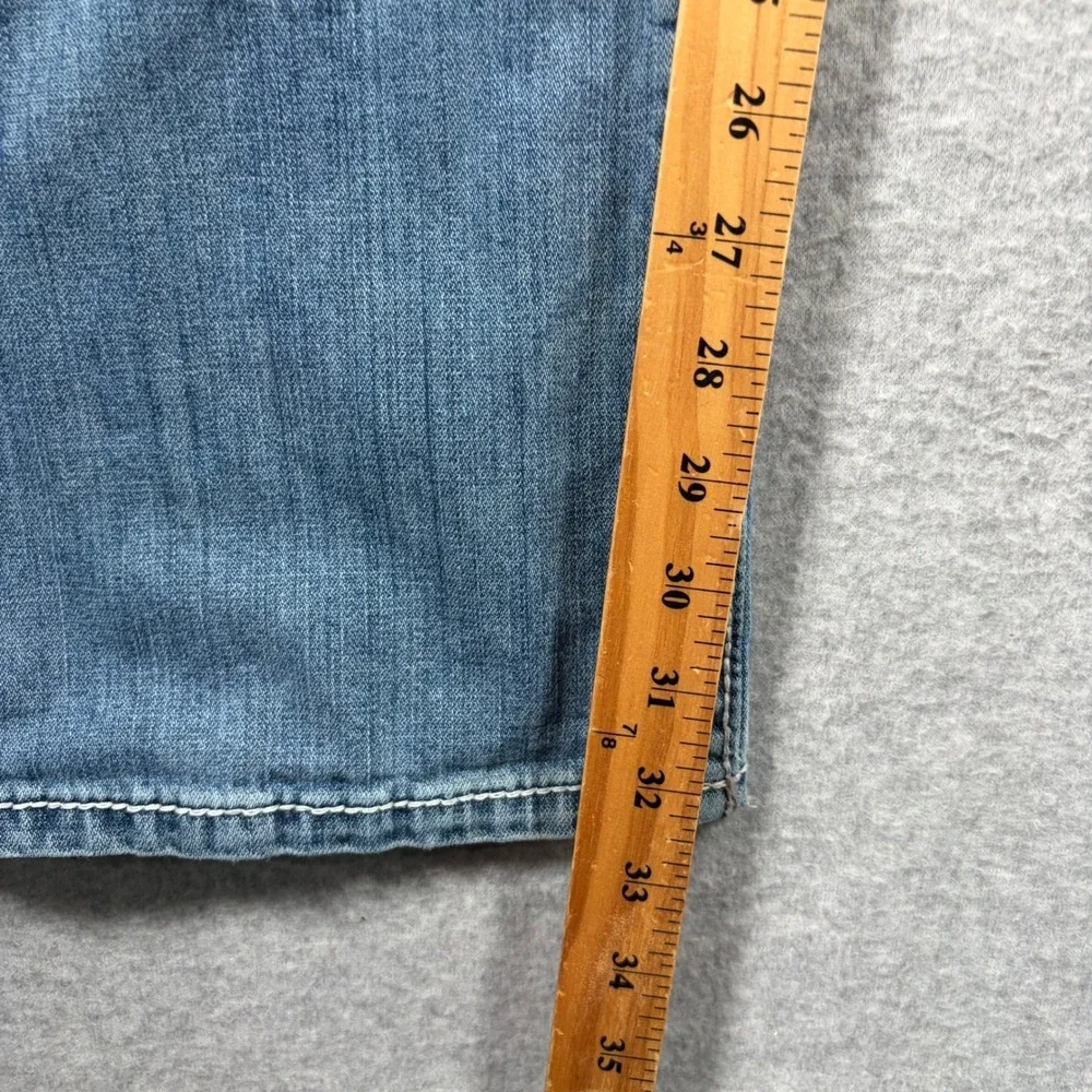 Cinch Ian Jeans Mens 36x34 (Fits 36x32) Blue Slim Bootcut Western Denim Stretch